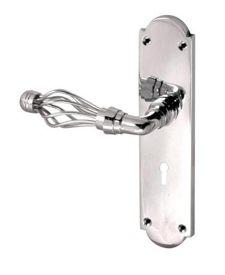 Jali Lever Lock Chrome Plated 